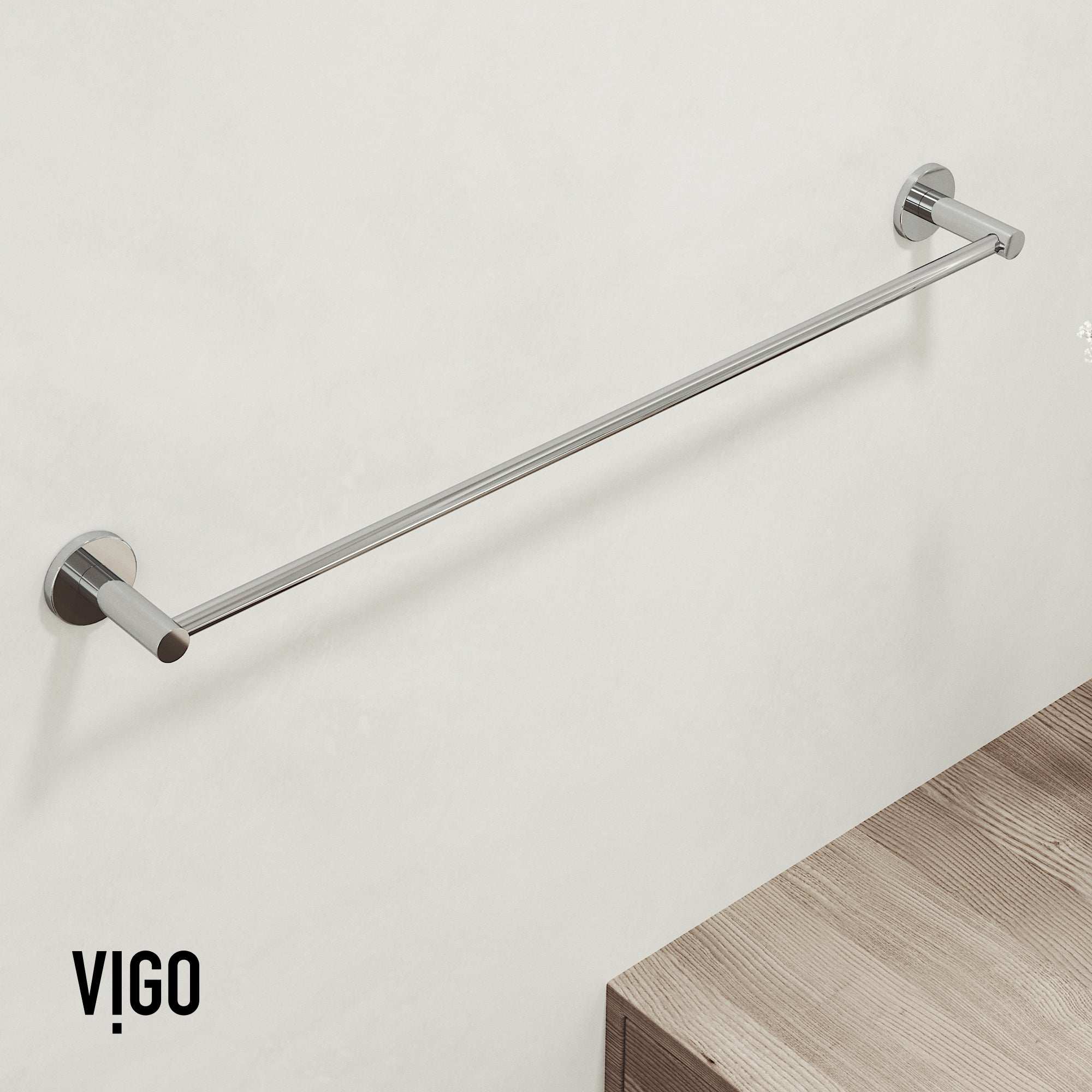Cass 4-Piece Bath Hardware Set with 24 in. Towel Bar, Toilet Paper Holder, Hand Towel Holder, Hook - Image 22