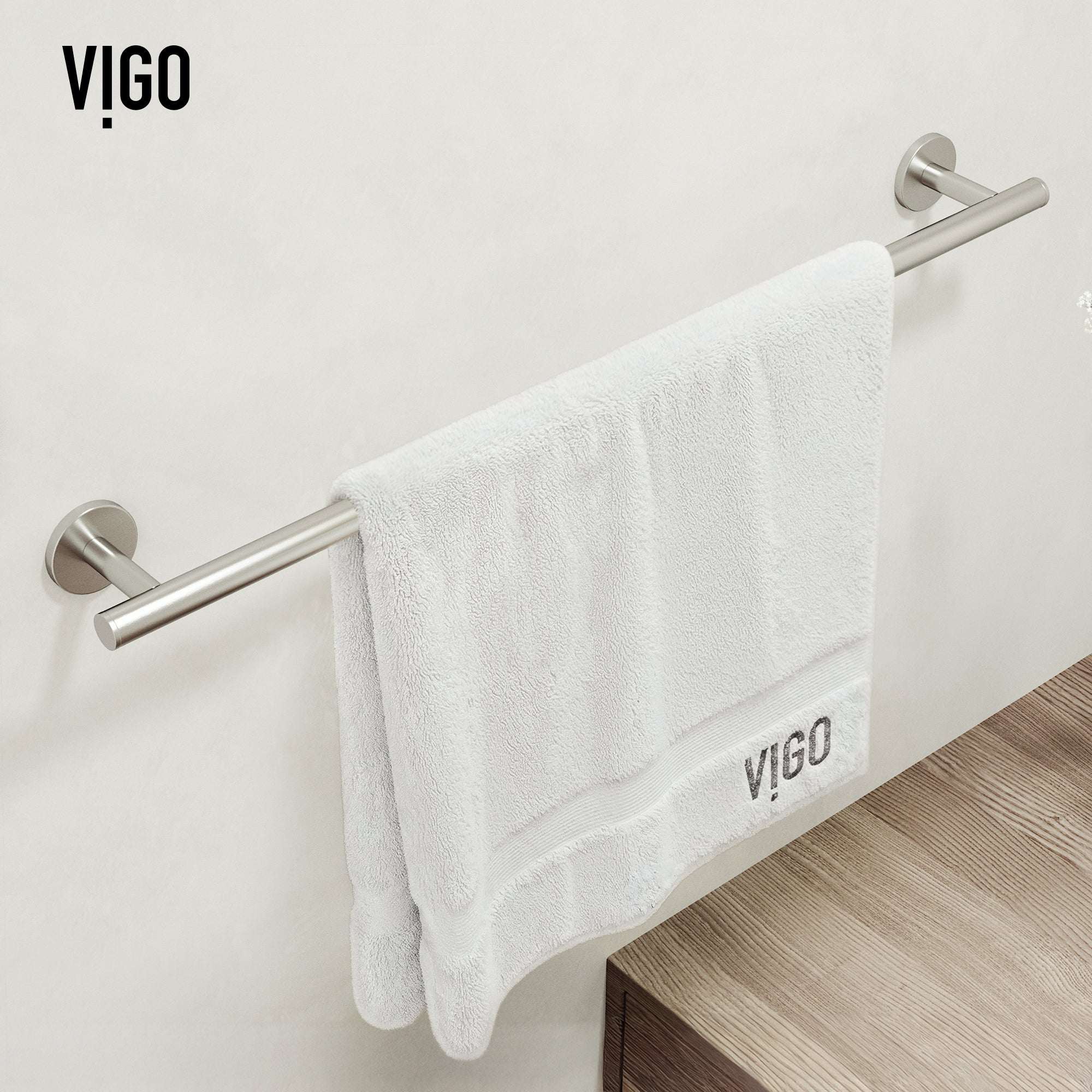Elan 4-Piece Bath Hardware Set with 24 in. Towel Bar, Toilet Paper Holder, Hand Towel Holder, Hook - Image 38