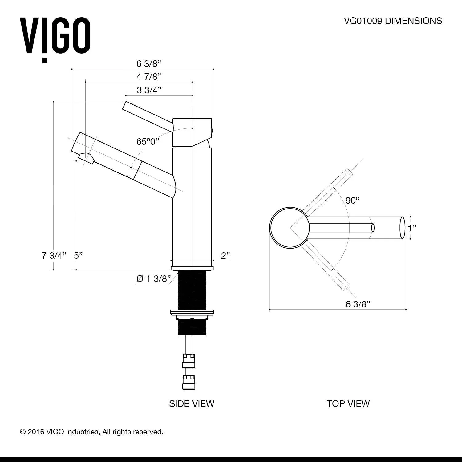 Noma Single Hole Bathroom Faucet - Image 17