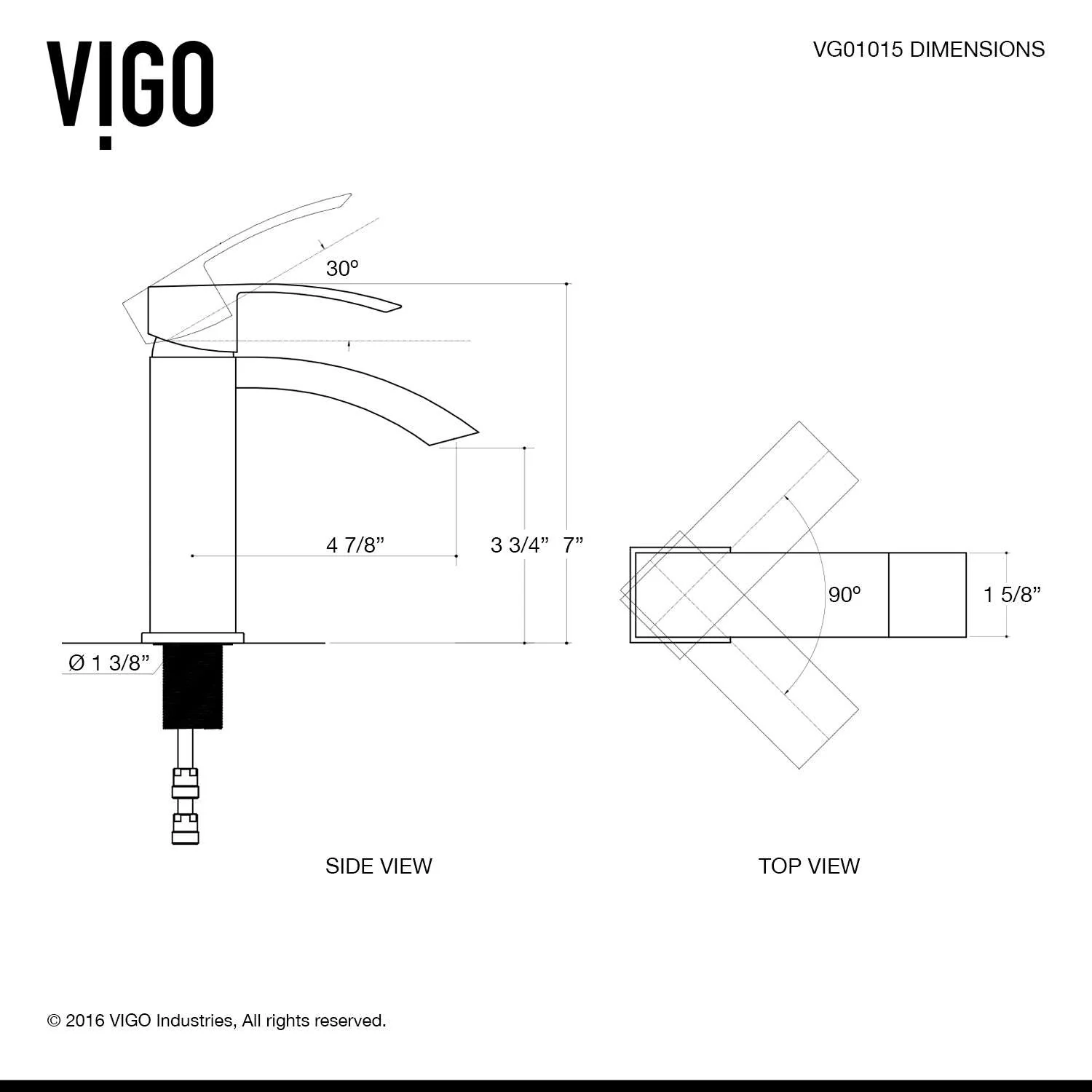 Satro Single Hole Bathroom Faucet - Image 38
