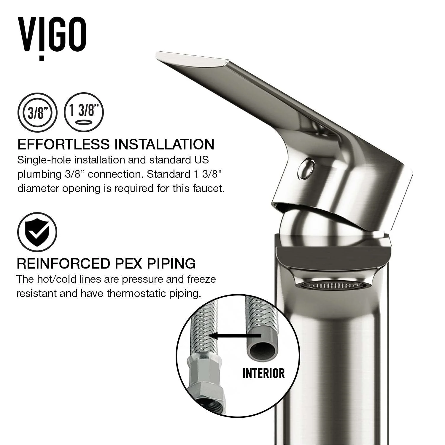 Davidson Single Hole Bathroom Faucet - Image 40