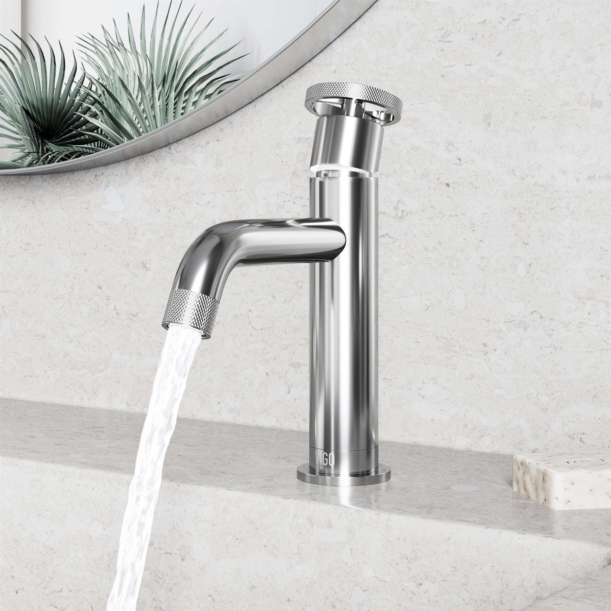 Cass Single Hole Bathroom Faucet with Smooth Lever Handle - Image 19