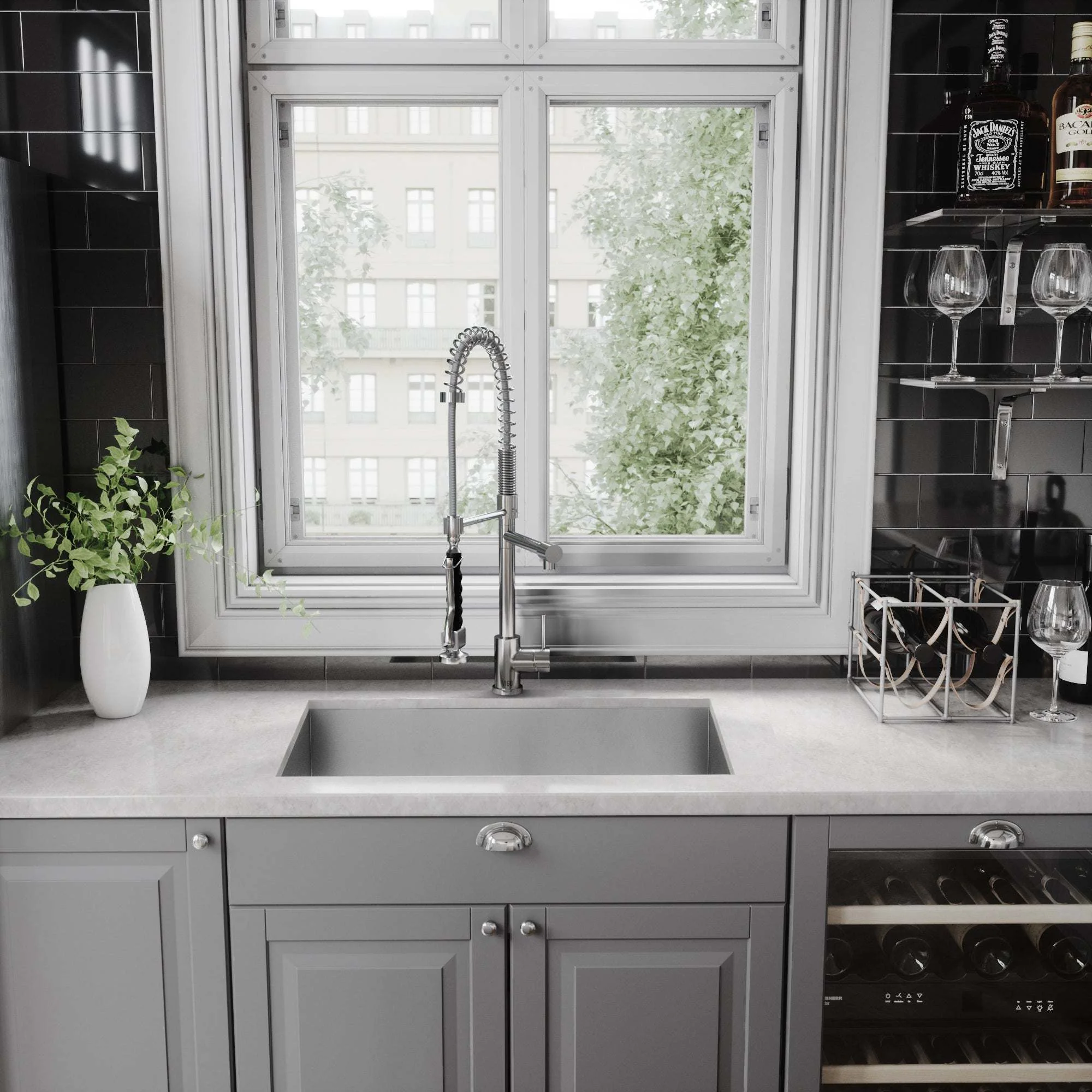 Zurich Pull-Down Kitchen Faucet - Image 41