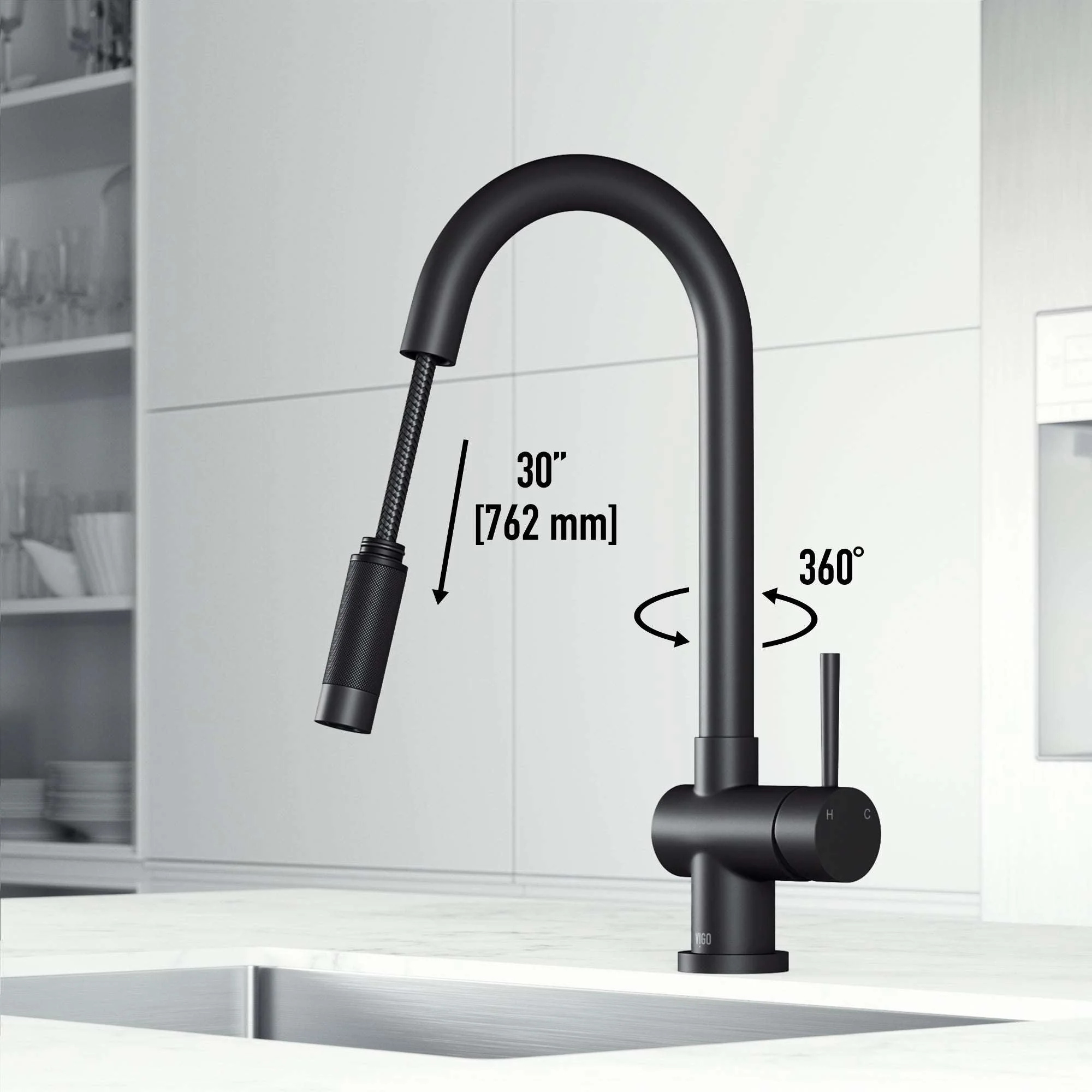 Gramercy Pull-Down Kitchen Faucet - Image 23