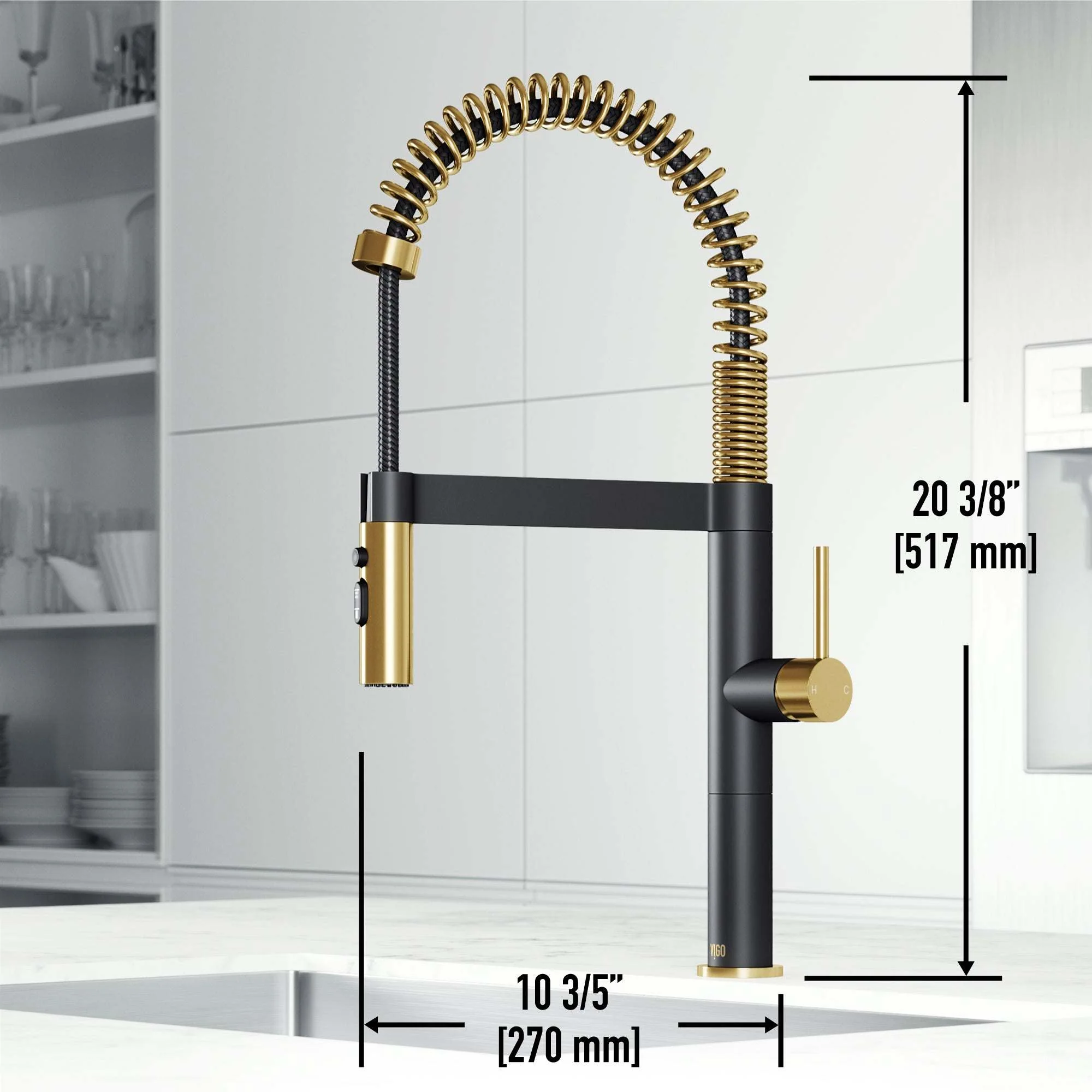Edison Pro Pull-Down Spray Kitchen Faucet - Image 49