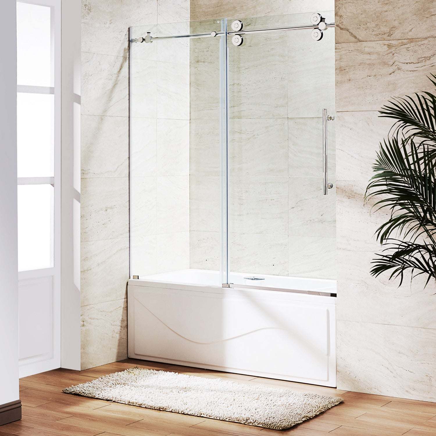Elan Sliding Frameless Tub Door - Image 119