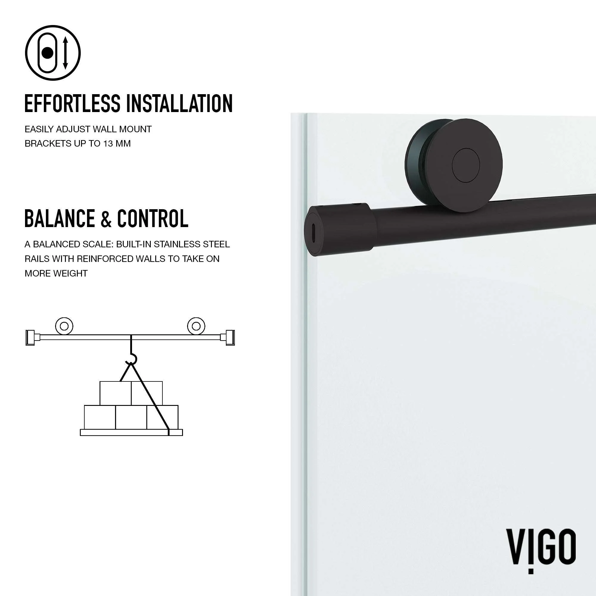 Elan VMotion™ Frameless Sliding Tub Door - Image 9
