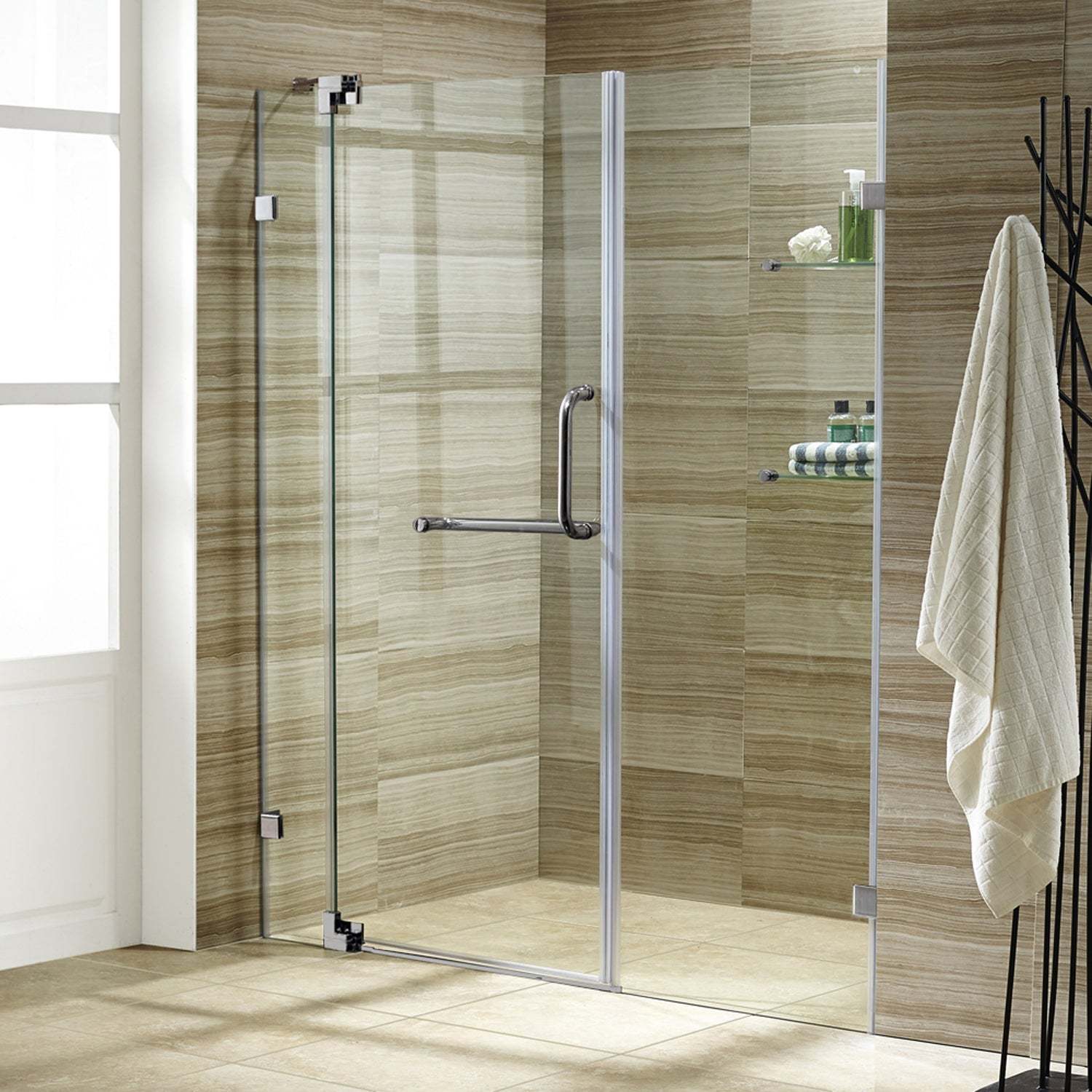 Pirouette Frameless Pivot Shower Door - Image 110
