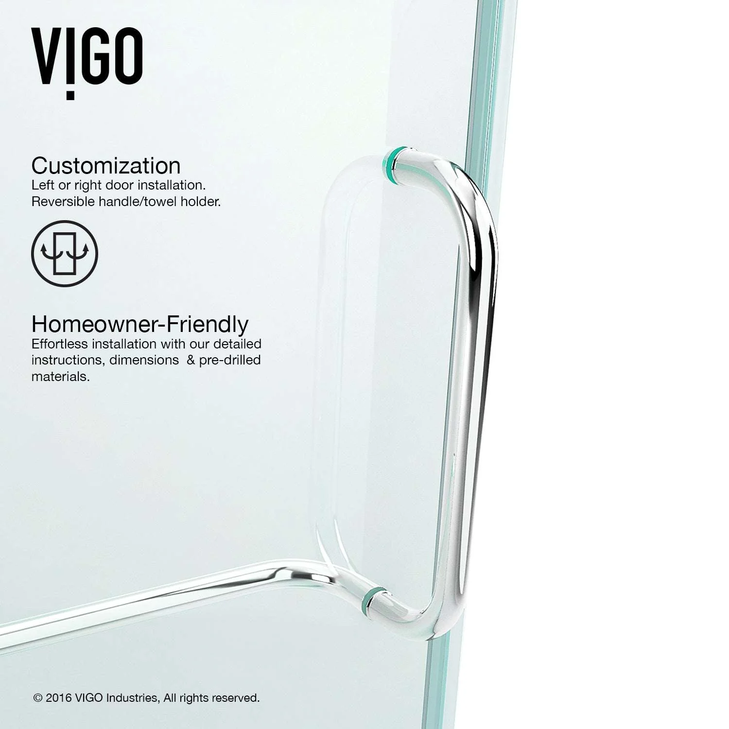 Pirouette Frameless Pivot Shower Door - Image 137