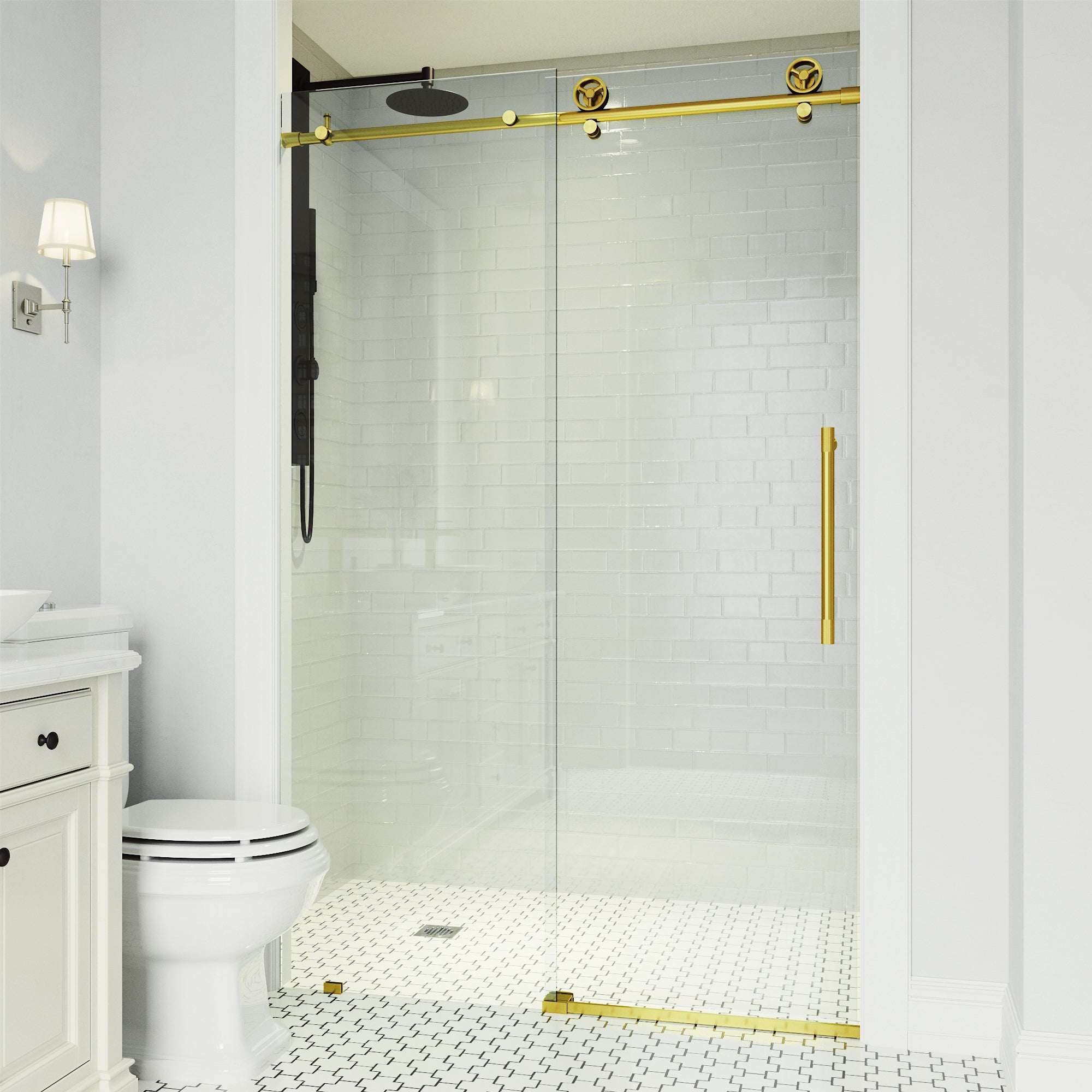 Cass Elan Frameless Sliding Shower Door - Image 15