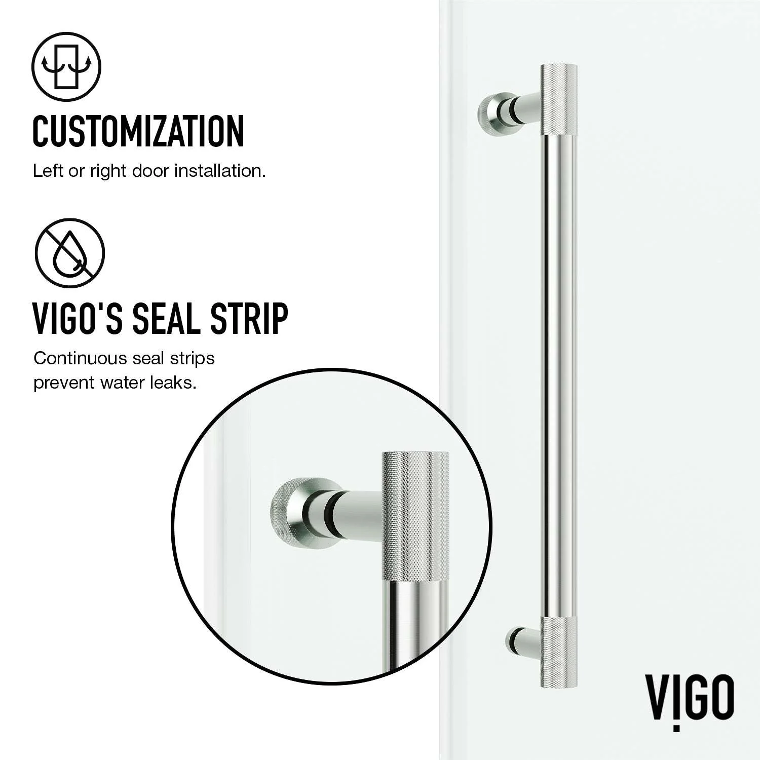 Cass Elan Frameless Sliding Shower Door - Image 30