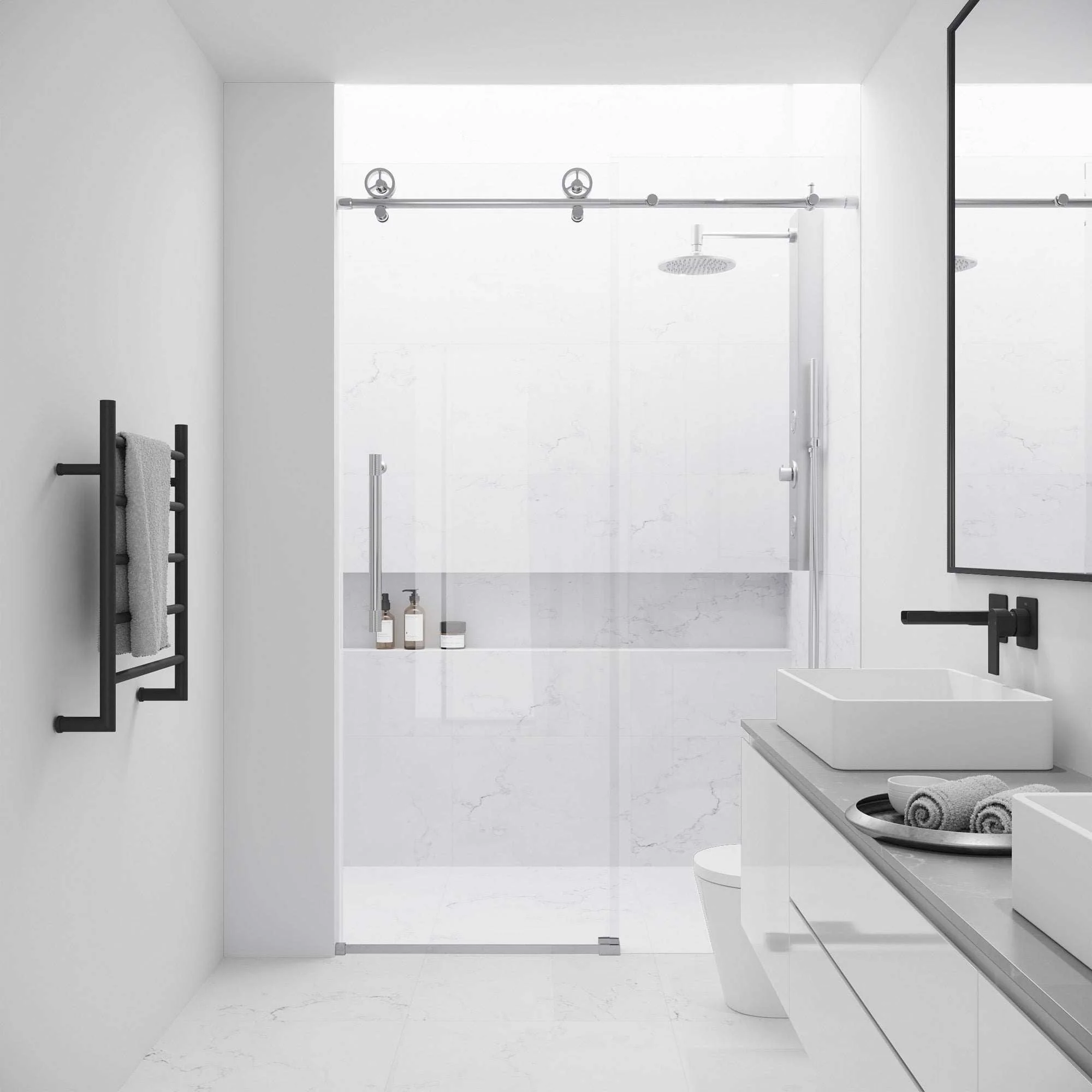 Cass Elan Frameless Sliding Shower Door - Image 47